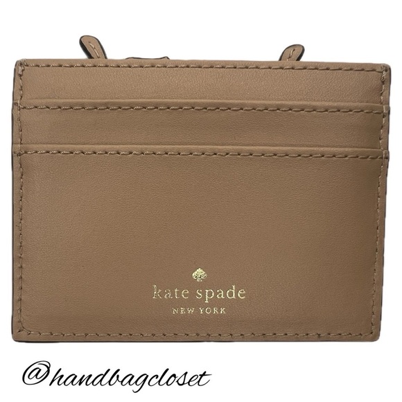 Kate Spade Picnic Perfect Strawberry Card Holder Wallet - Picture 7 of 11